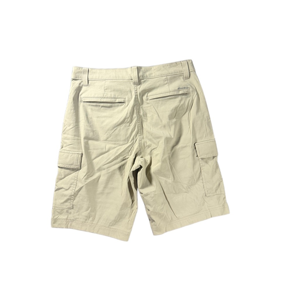 Eddie Bauer Travex Mens Khaki Tan Cargo Shorts Size 30 Hiking Outdoor Casual - Picture 2 of 6